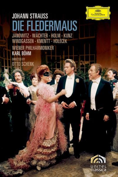 Gundula Janowitz, Erich Kunz, Heinz Holecek, Wiener Philharmoniker, Karl Böhm - Strauss: Die Fledermaus (DVD)