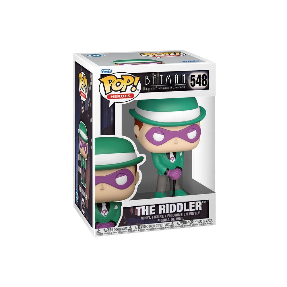 Dc Comics: Funko Pop! Animation - Batman The Animated Series S5 - The Riddler (Vinyl Figure 548)