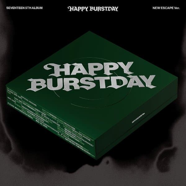 Seventeen - 5th Studio Album 'Happy Burstday' (CD) (New Escape Version)
