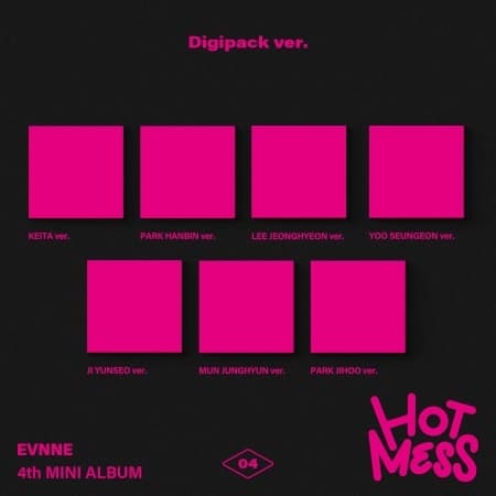 Evnne - Hot Mess - Digipack Random Cover Version