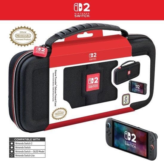 Nintendo Switch 2 - Official Nintendo Case Deluxe (Black) (SWITCH2)