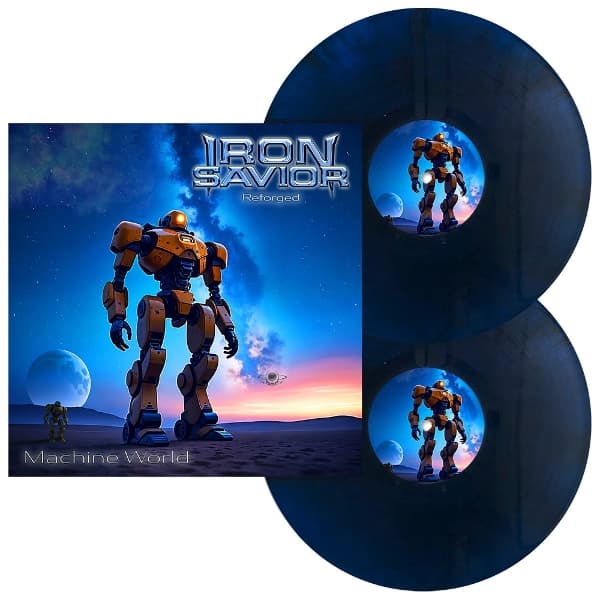 Iron Savior - Machine World: Reforged (2 LP) (Coloured Vinyl)