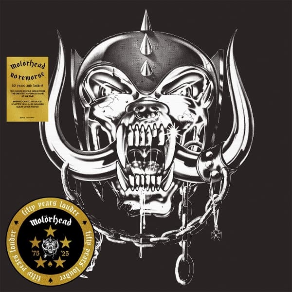 Motörhead - No Remorse (2 LP) (50th Anniversary Edition) (Coloured Vinyl)