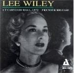 Lee Wiley - At Carnegie Hall 1972 (CD)