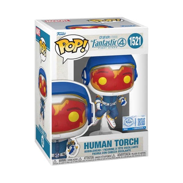 Marvel: Funko Pop! Movies - Fantastic 4 - Human Torch (Vinyl Figure 1521)