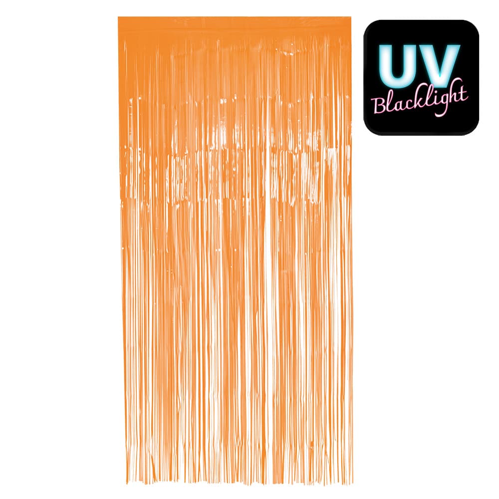 Foliegordijn Neon oranje