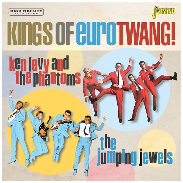 Jumping Jewels & Ken Levy And The Phantoms - Kings Of Eurotwang! (CD)