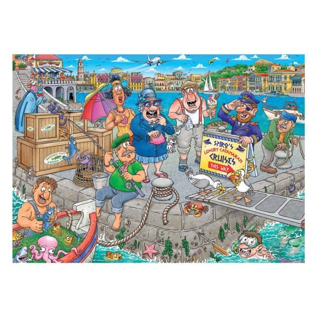 Wasgij Original 47 - Boating Bedlam (1000 Stukjes)