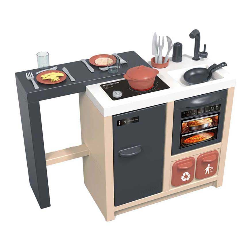 Smoby Keukeneiland - incl. 34 Accessoires