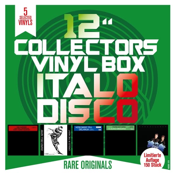 Art Fine, Claudio Mingardi, Dario Dall'Aere, The Garden 'Lectric Workers Feat. Funny Randon & Delanua - 12 Collector's Vinyl Box: Italo Disco (5 LP)