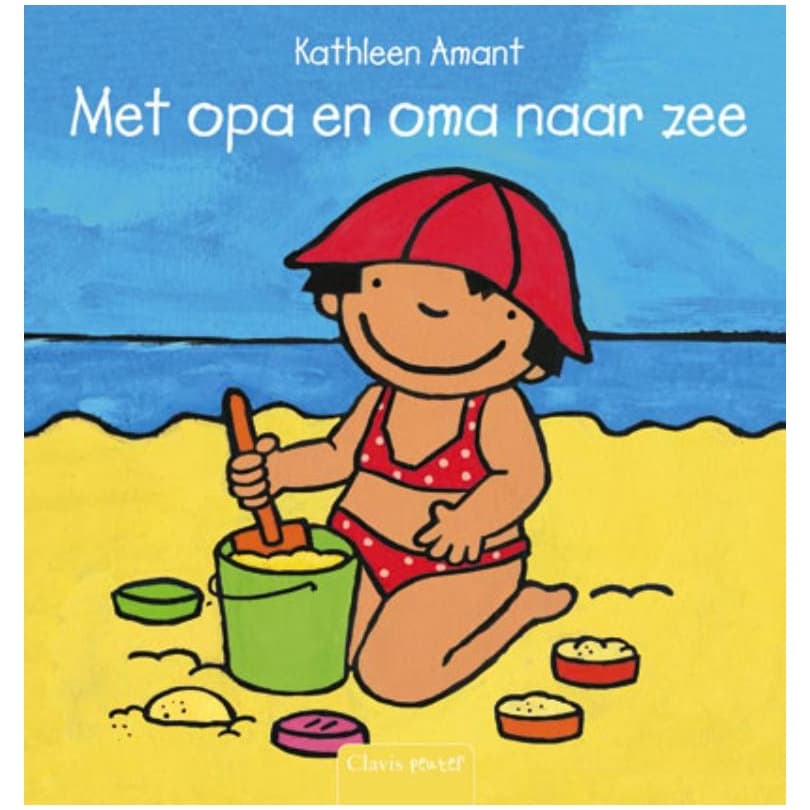 Met opa en oma naar zee