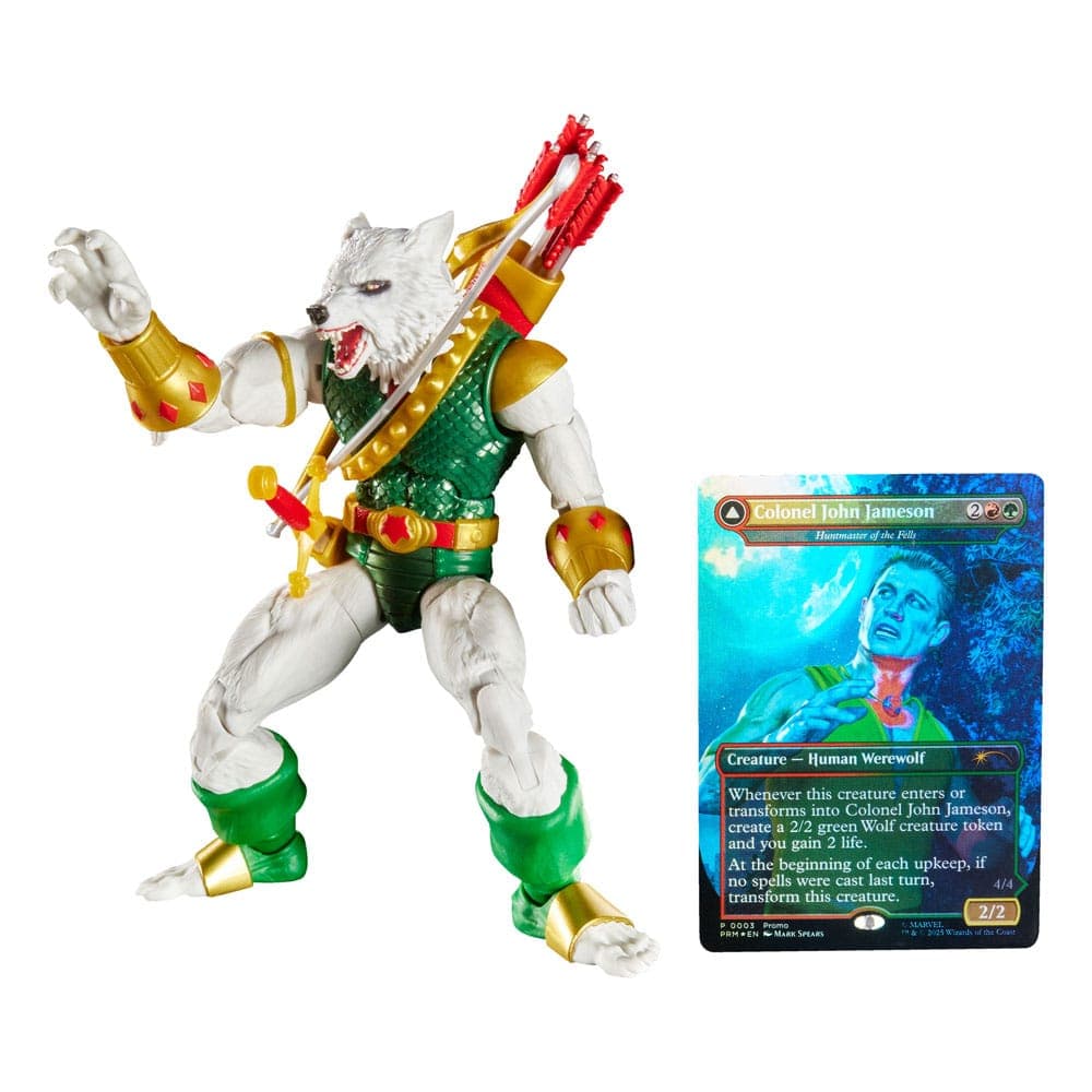 Marvel Legends Series  Magic The Gathering SpiderMan ManWolf Toys