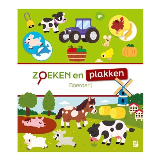 Zoeken en Plakken - Boerderij
