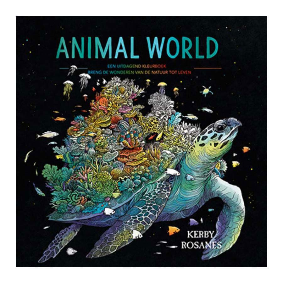 Animal World Kleurboek
