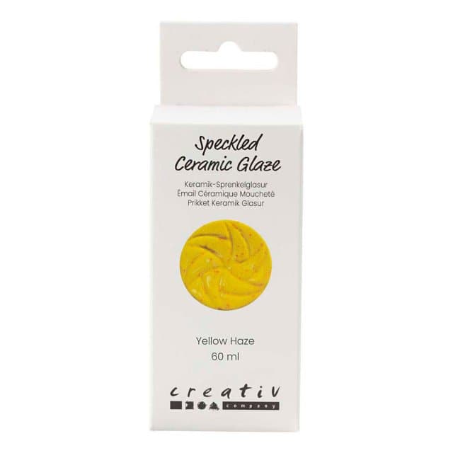 Gespikkeld Keramiek Glazuur 999-1060 C Dekkend Yellow Haze - 60ml