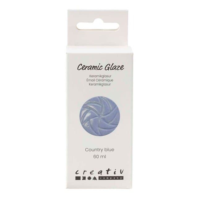 Keramiek Glazuur 984-1101 C Dekkend Country blue - 60ml