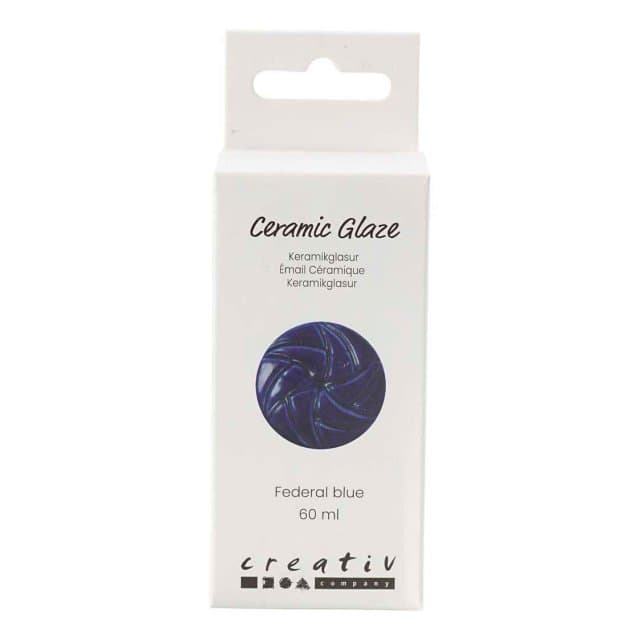 Keramiek Glazuur 984-1101 C Dekkend Federal Blue - 60ml