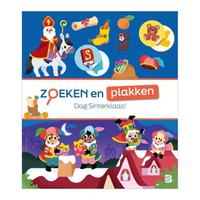 Zoeken en Plakken - Dag Sinterklaas! 3+