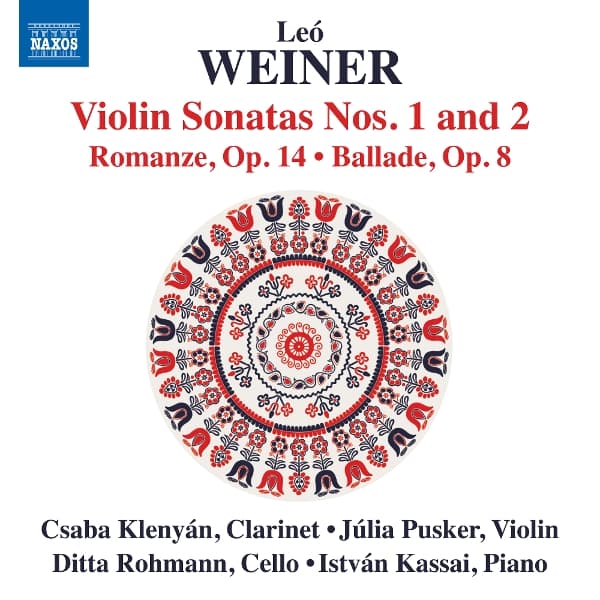 Csaba Klenyan, Julia Pusker, Ditta Rohmann, Istvan Kassai - Weiner: Violin Sontas Nos. 1-2 | Romanze | Ballade (CD)