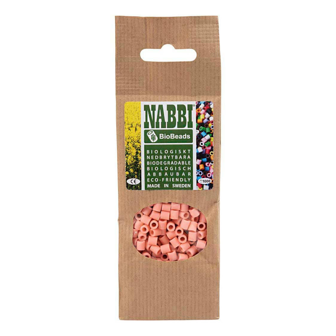 NABBI BioBeads 5x5mm Salmon - 1000st.