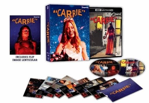 Carrie (1976) - 4k Uhd + Blu-ray Limited Edition Lenticular Hardcase - Imprint Collection #494 (Import)