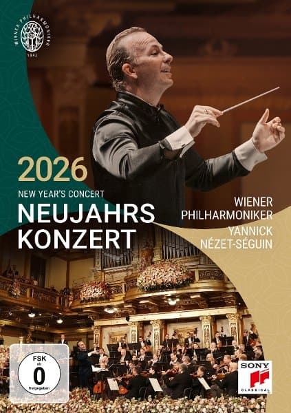 Wiener Philharmoniker & Yannick Nézet-Séguin - Neujahrskonzert 2026 / New Year's Concert 2026 (DVD)