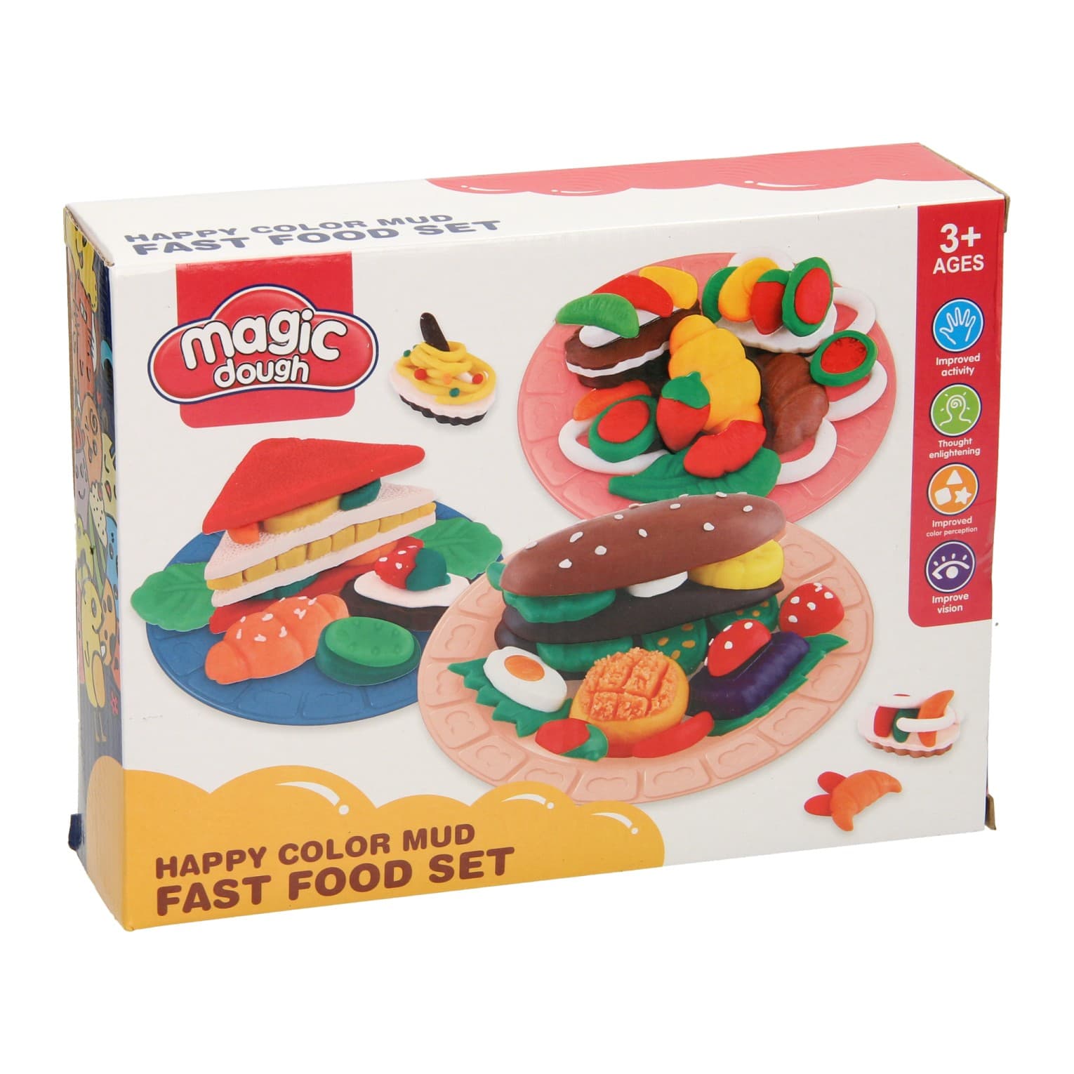 Kleiset Luxe Lunch - 5 Kleuren Klei