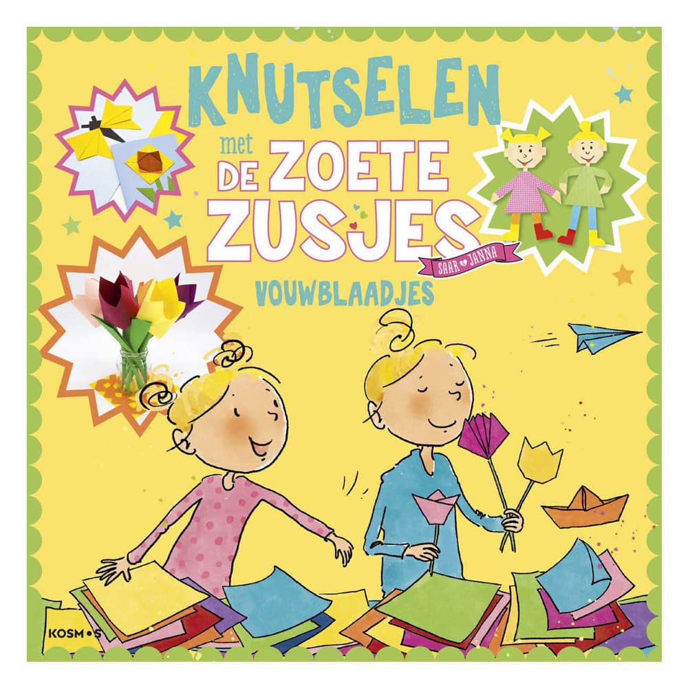 Knutselen met de Zoete Zusjes - Vouwblaadjes