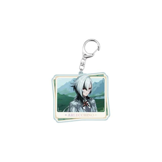 Genshin Impact Acrylic Keychain Arlecchino 7 cm