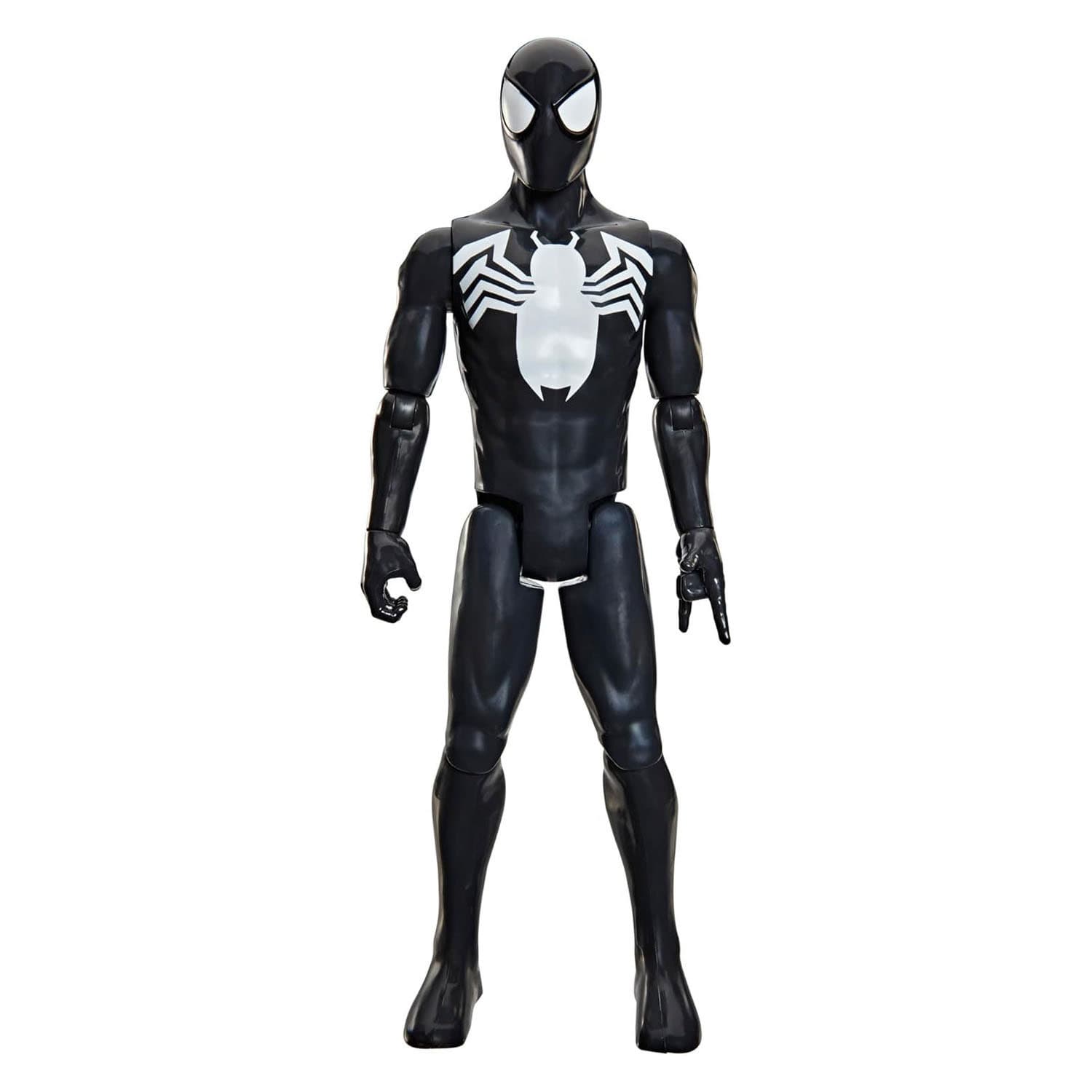 Marvel SpiderMan  Titan Series  Black Suit SpiderMan Figure Toys