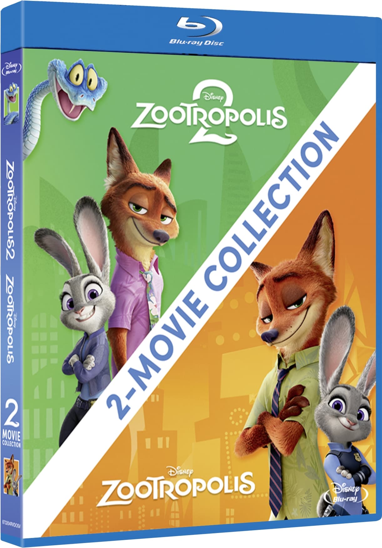 Zootropolis 1-2 (2 Blu-Ray) (Import)