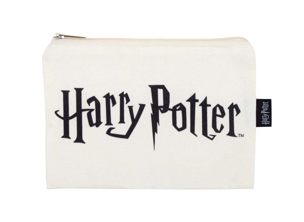Harry Potter platte toilettas met rits 22,5 x 16 cm
