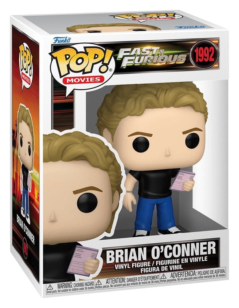 Fast And Furious: Funko Pop! Movies - Brian O\'Conner (Vinyl Figure 1992)