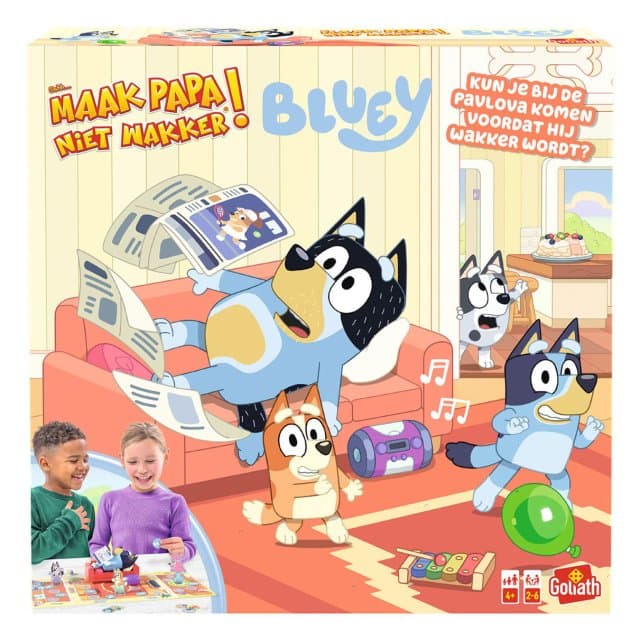 Sshh Maak Papa Niet Wakker - Bluey (NL)