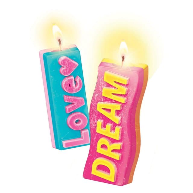 Clementoni: Idea - Create Your Candles - Messages Style