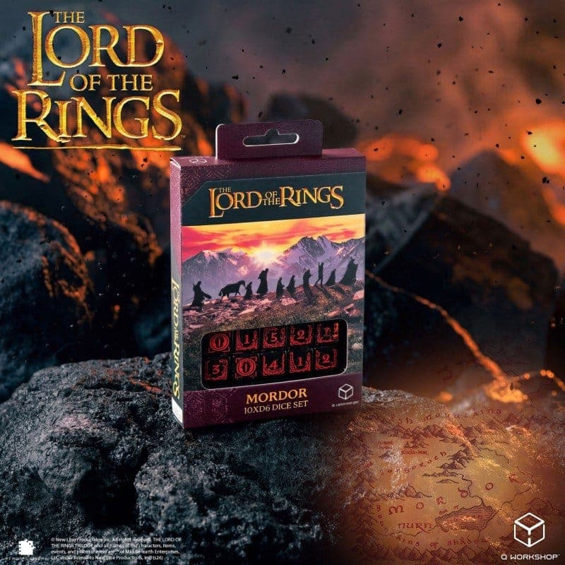 The Lord of the Rings: Mordor 10xD6 Dice Set