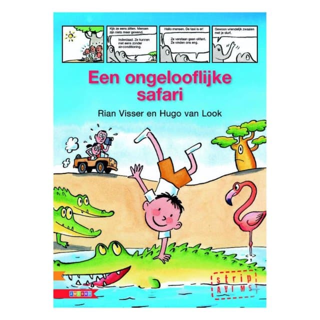 Een ongelooflijke safari - Stripboek