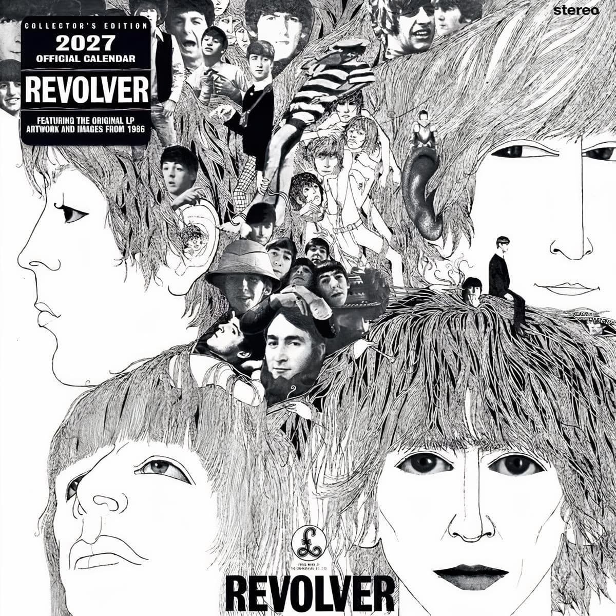 Kalender 2027 - Beatles The Record Sleeve