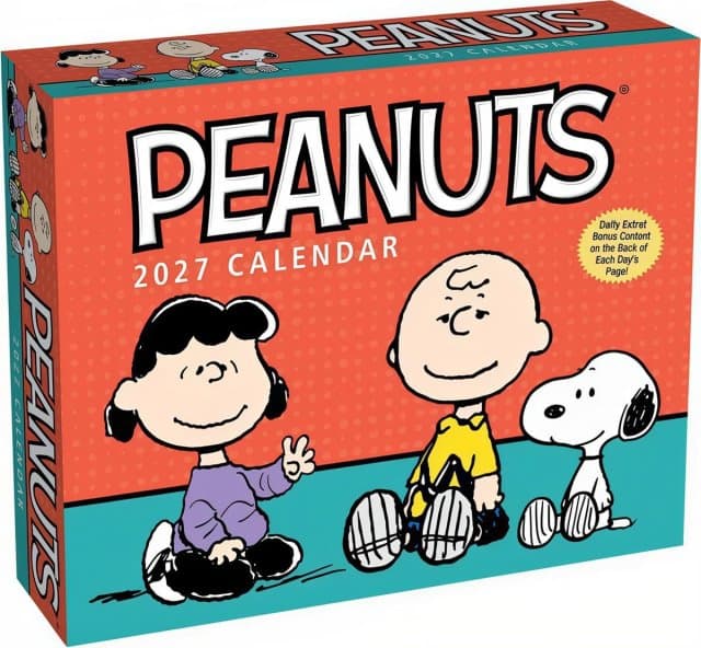 Boxed scheurkalender 2027 - Peanuts