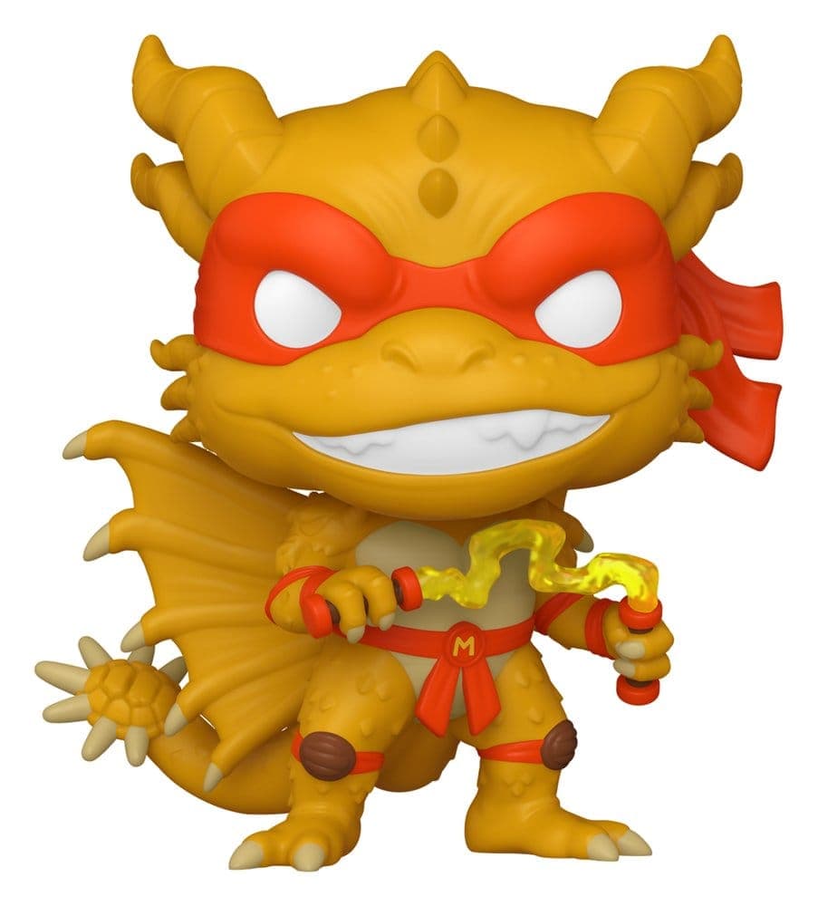 Godzilla x Turtles POP! Animation Vinyl Figure Michelangelo X Ghidorah 9 cm
