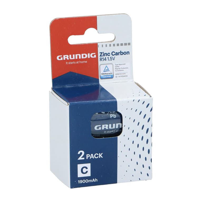 Grundig Batterij C/R14 1,5V Zink 1900mAh