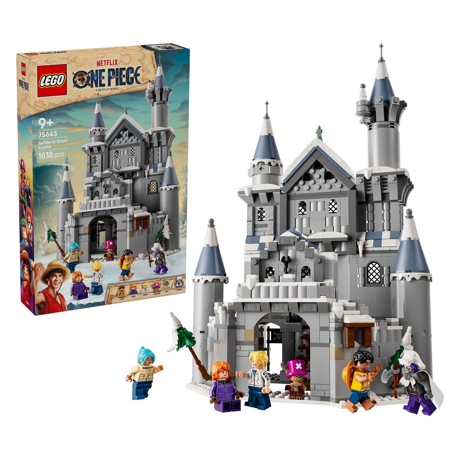 LEGO One Piece 75645 Slag bij kasteel Drum
