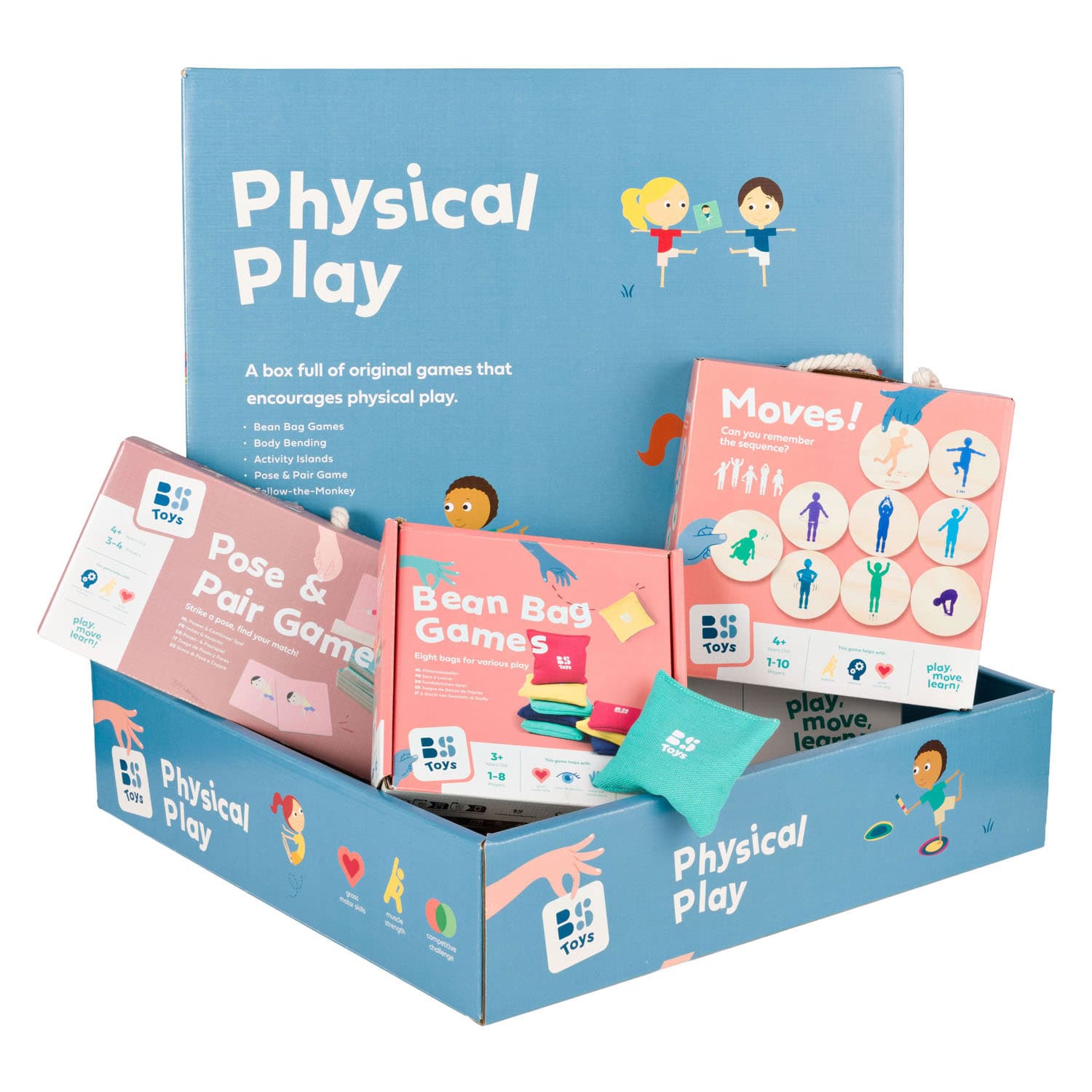 BS Toys Fysieke Speelset Groepspakket - 6dlg.