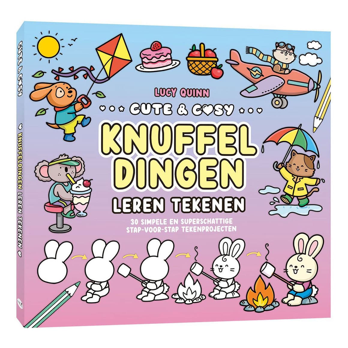 Cute & Cosy Leren Tekenen - Knuffeldingen