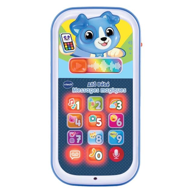 VTech Baby Bel en Leer Puppytelefoon met Spraakberichten