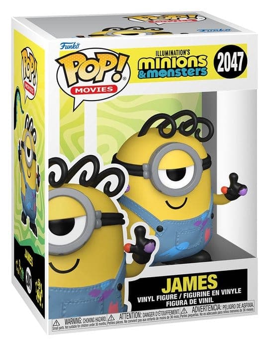 Minions 3: Funko Pop! Movies - James (Vinyl Figure 2047)
