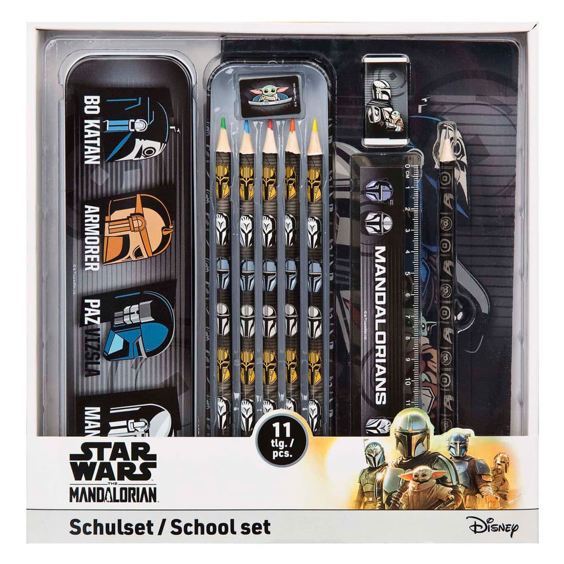 Schrijfwaren Set Star Wars - 11dlg.