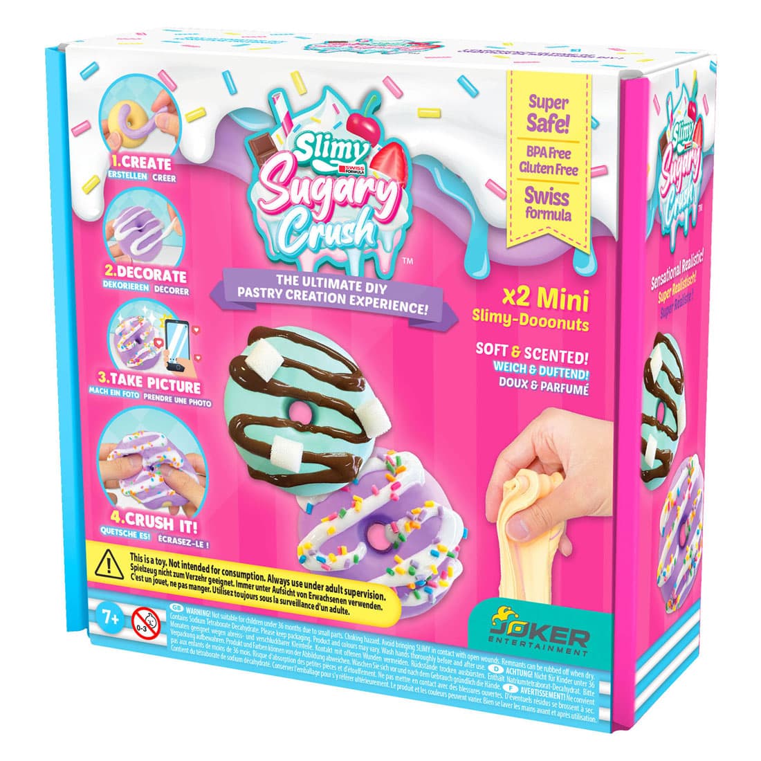 Slimy Sugary Crush Mini Donut Maak je Slijm
