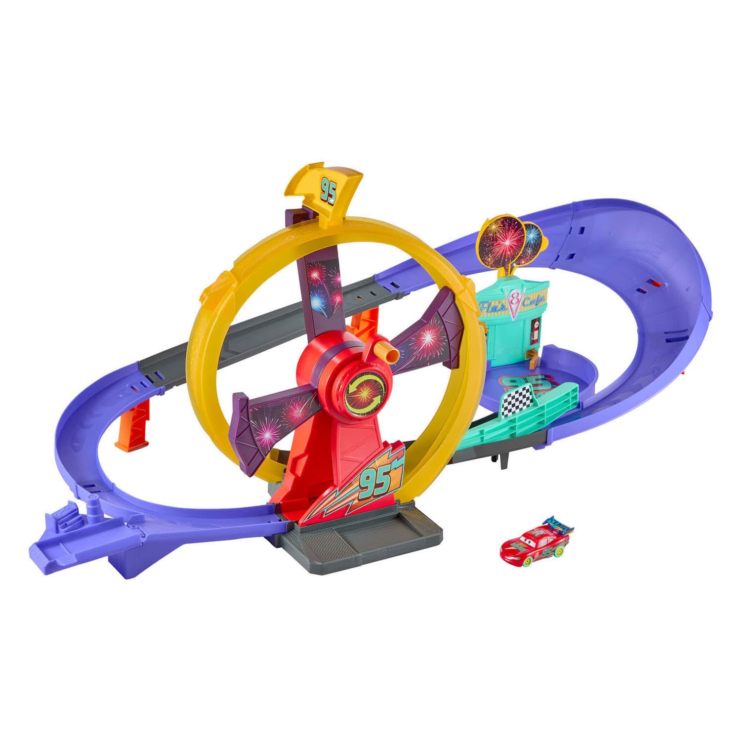 Pixar Cars - Disney Pixar Cars Mcqueen Day Playset