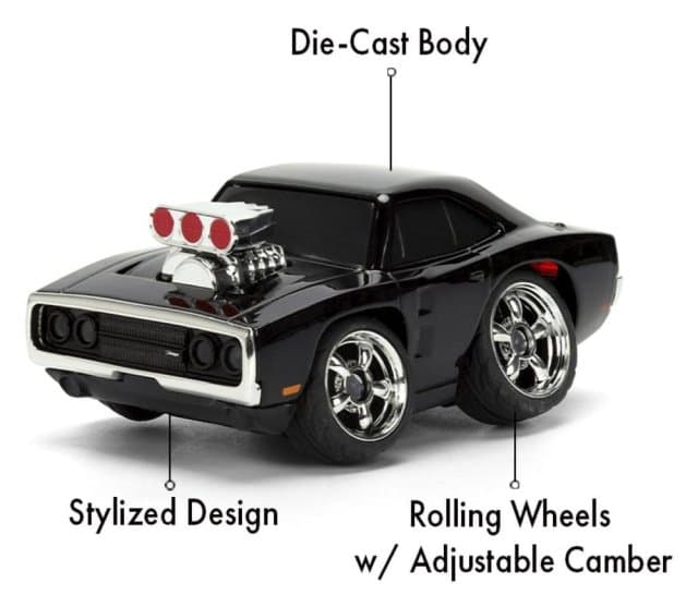 Fast &amp; Furious Vehicle 1:43 Small Blocks 6 cm